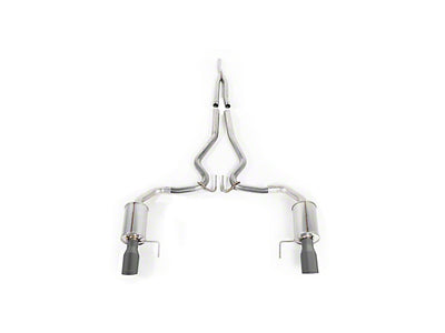 Roush Cat-Back Exhaust with Black Tips (18-23 Mustang GT Fastback w/o Active Exhaust)