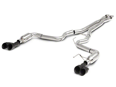 C&L Race Cat-Back Exhaust with Polished Tips (18-23 Mustang GT Fastback w/o Active Exhaust)